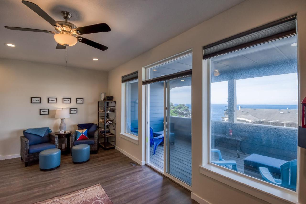 Oceanview Townhome - Pet Friendly - Sleeps 6 - King Depoe Bay Bagian luar foto