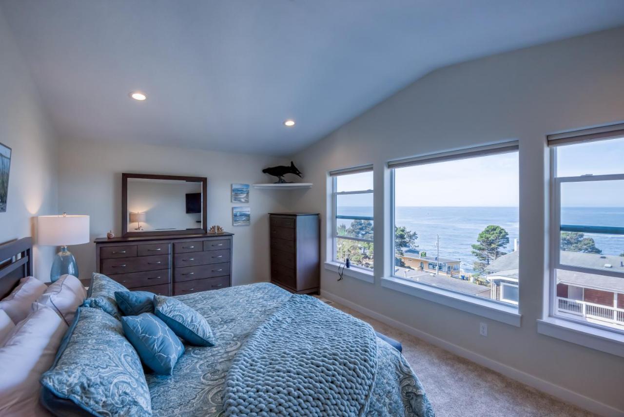 Oceanview Townhome - Pet Friendly - Sleeps 6 - King Depoe Bay Bagian luar foto